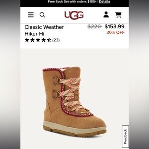 Womens 9.5 Ugg tan classic boot. Taken care of, treated, so much life left!